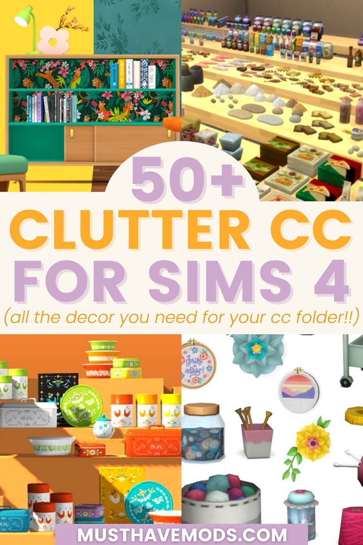 sims 4 clutter cc