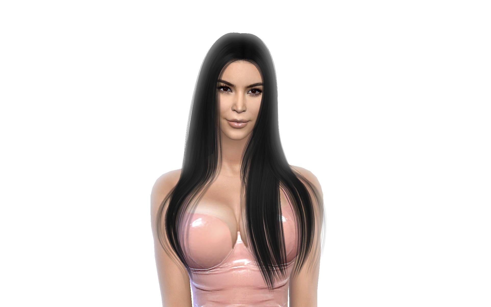 sims 4 kim kardashian