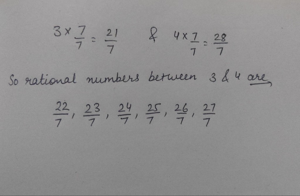 six rational number between 3 and 4