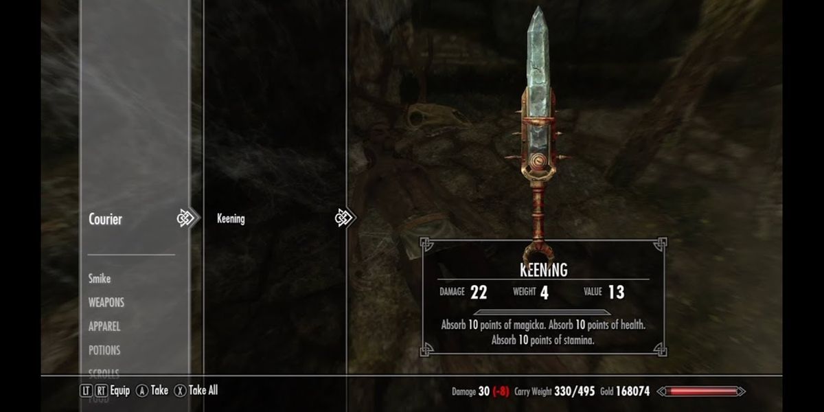 skyrim legendary artifacts