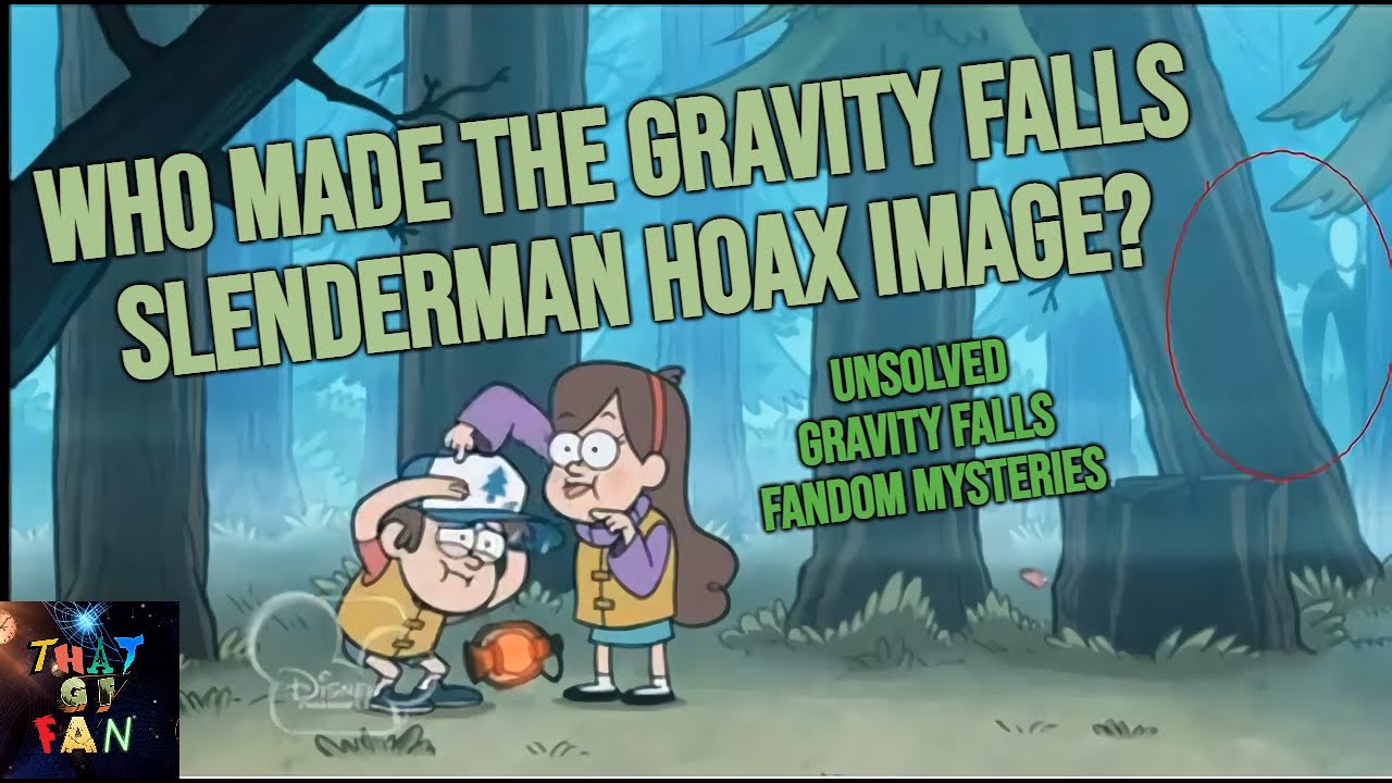 slenderman en gravity falls