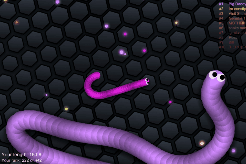 slither io snake games