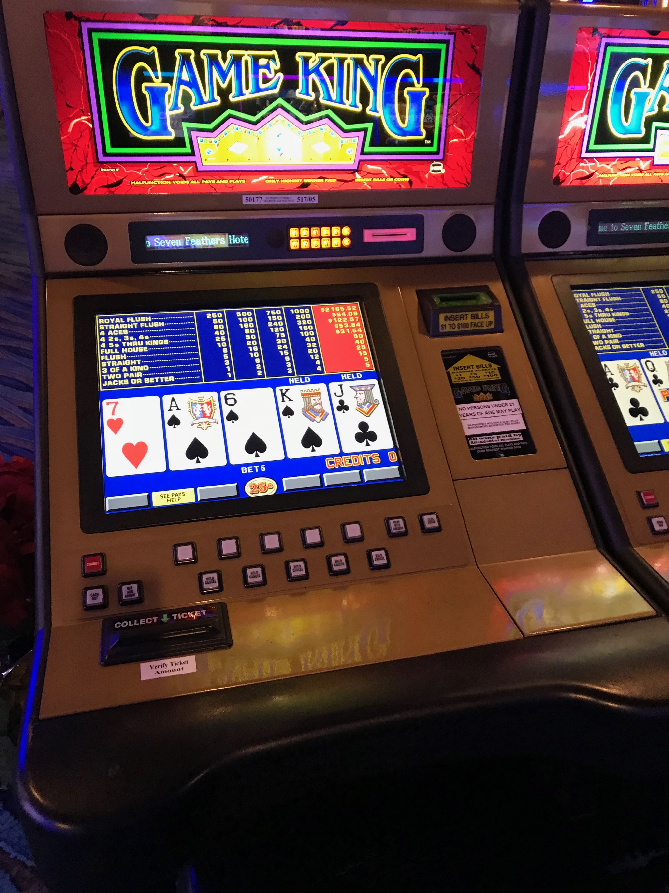 slot machine poker games