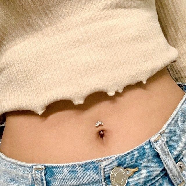 small belly button rings