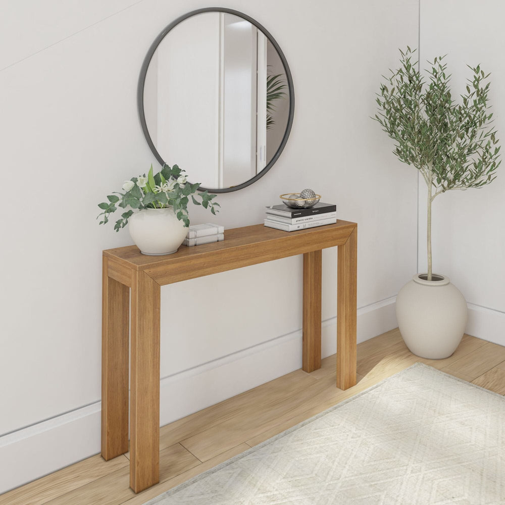 small entryway console table