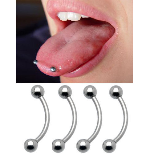 snake tongue piercing