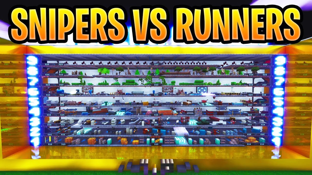 snipers vs runners fortnite codes