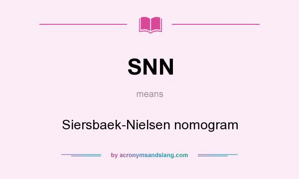 snn meaning slang