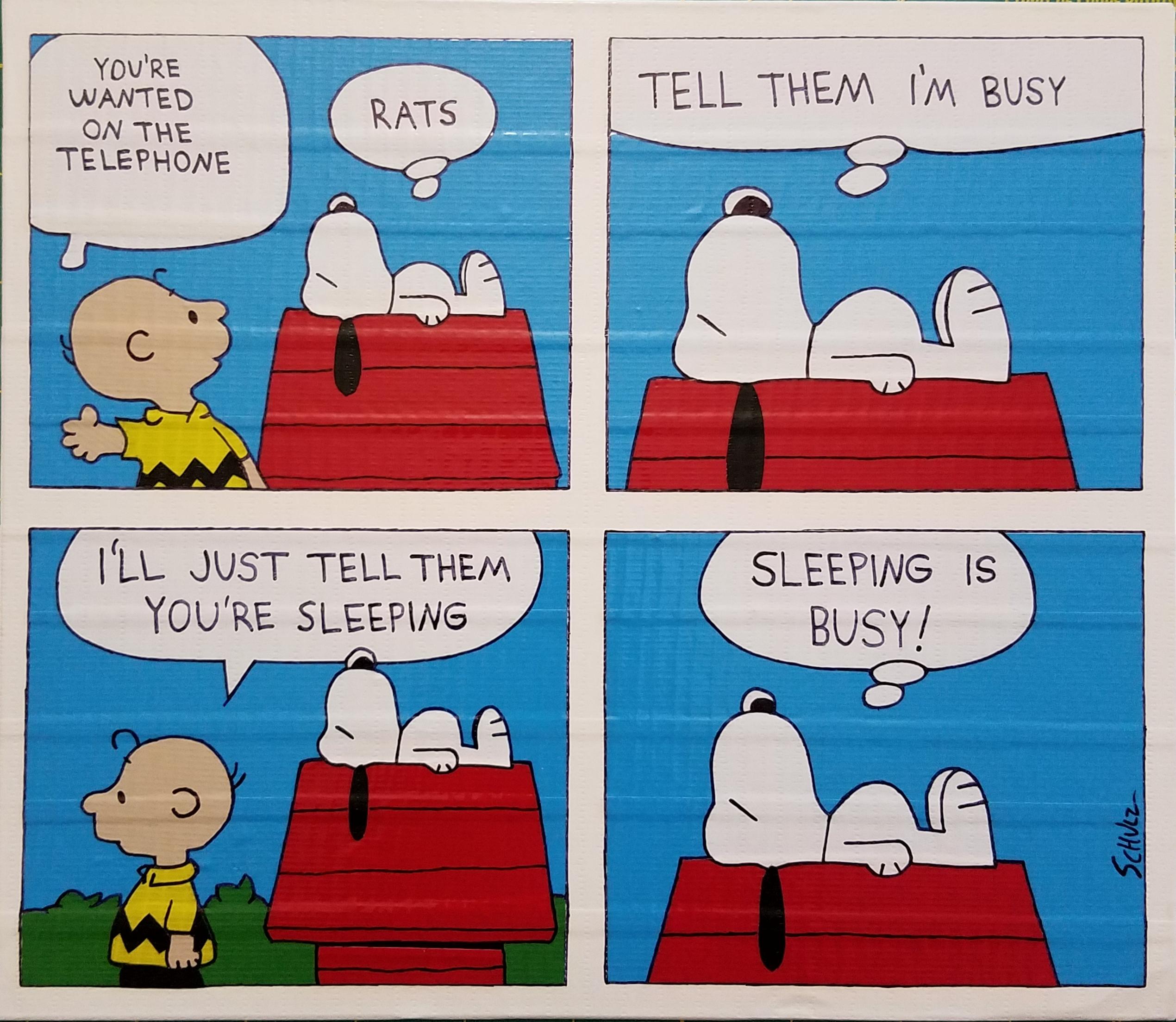 snoopy comic strip