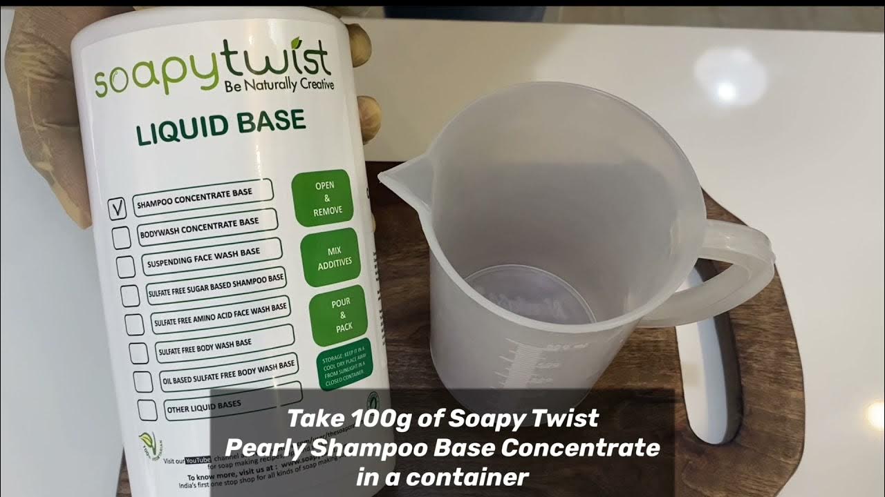 soapy twist shampoo base