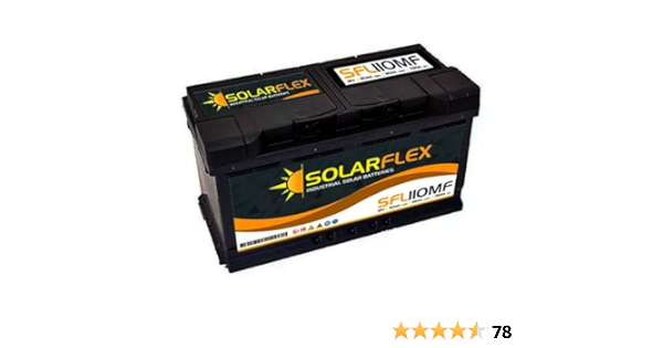 solarflex leisure battery