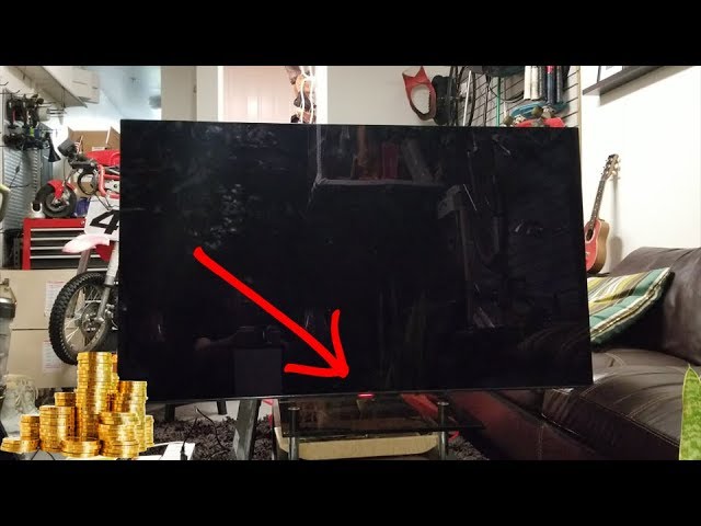 sony tv red light flashing