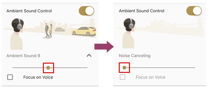 sony wf 1000xm3 ambient sound control off