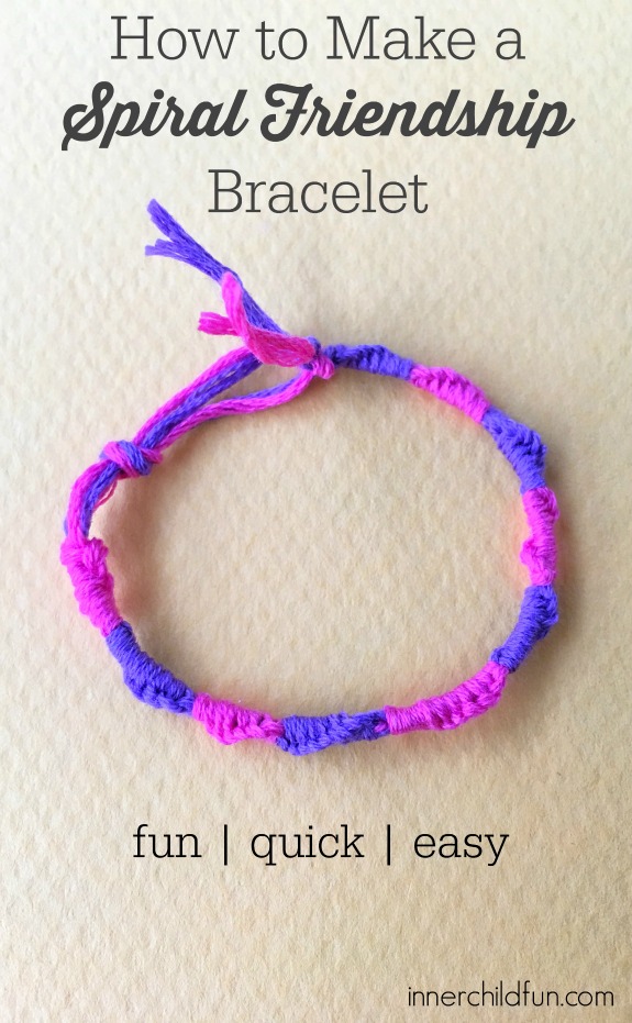 spiral bracelet string