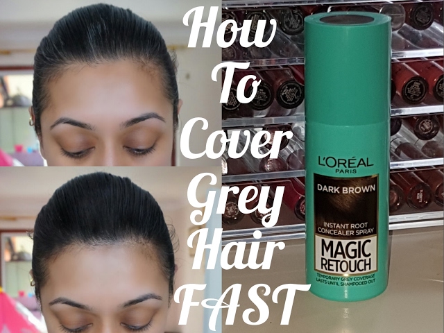 spray in hair colour boots