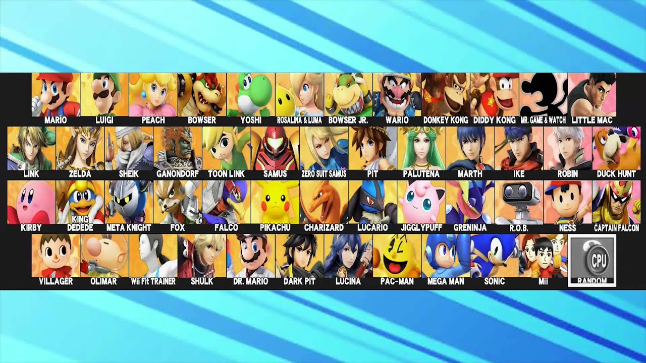 ssb4 all characters