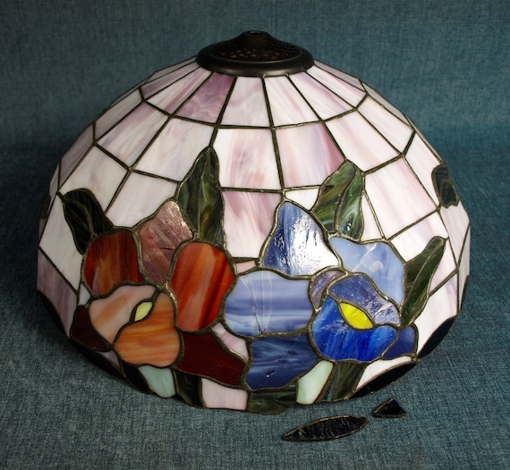 stained glass lamp shades