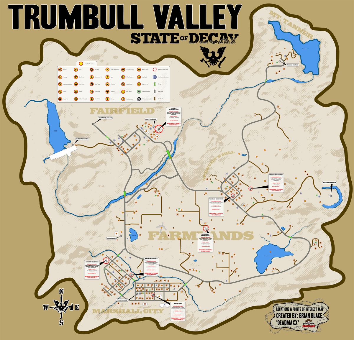 state of decay 2 map