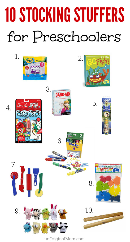 stocking stuffers for 3-4 year olds