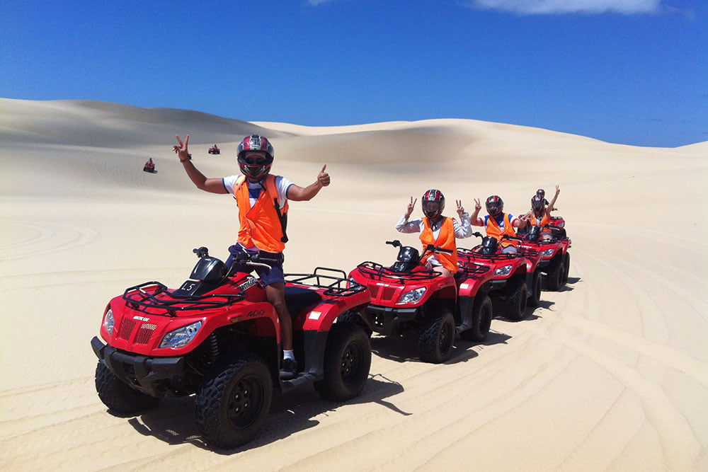 stockton sand dunes quad biking