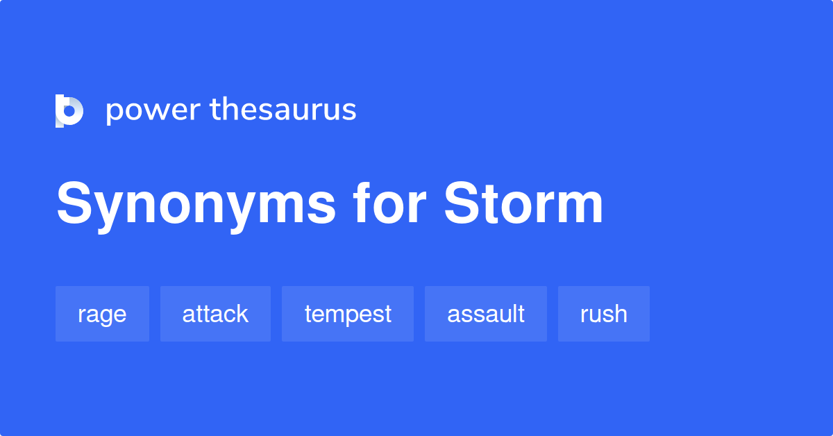 storm synonyms