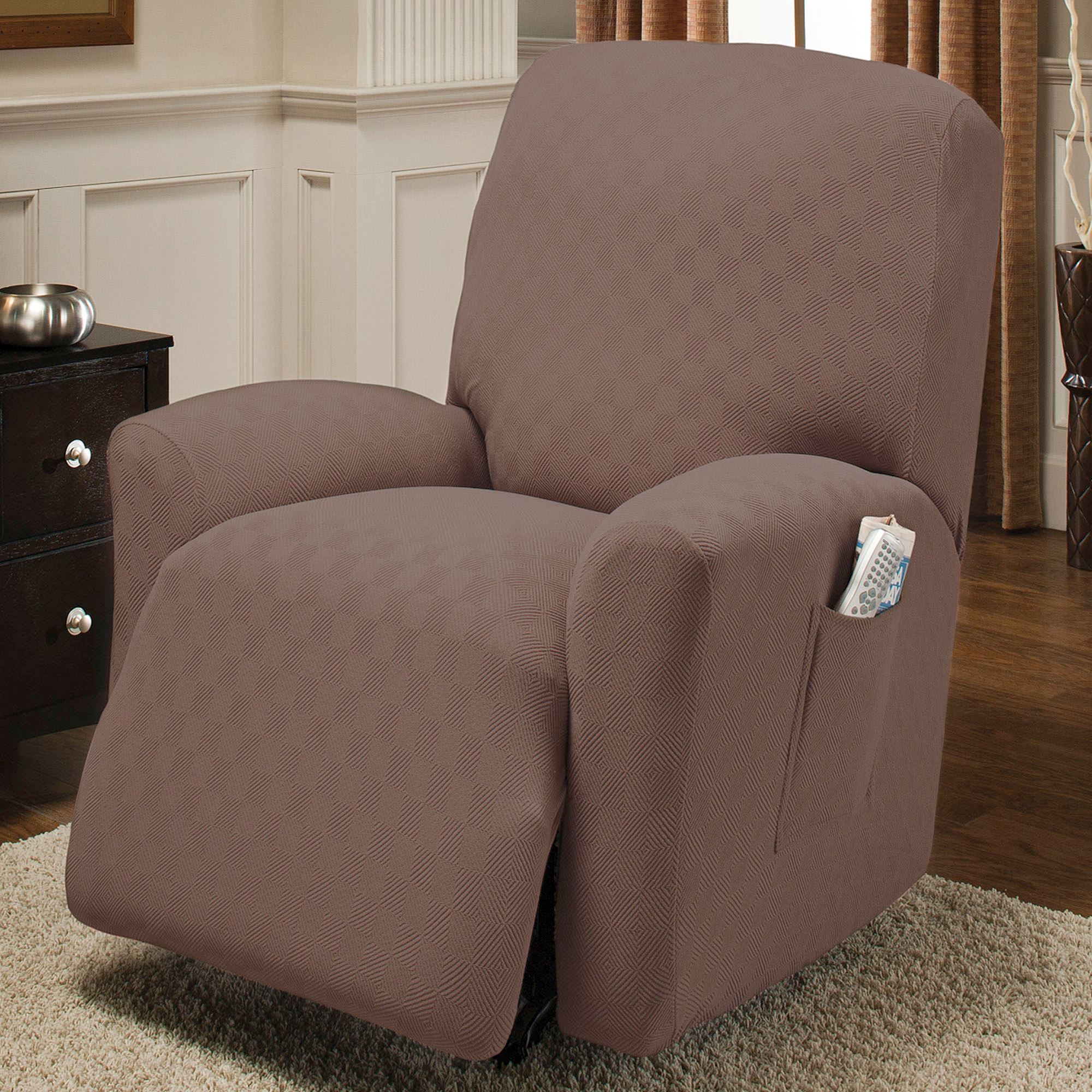 stretch recliner slipcover