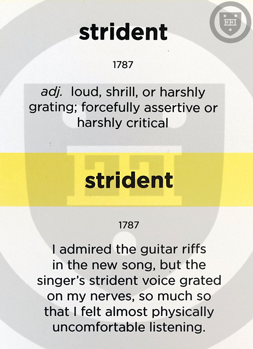 strident synonym