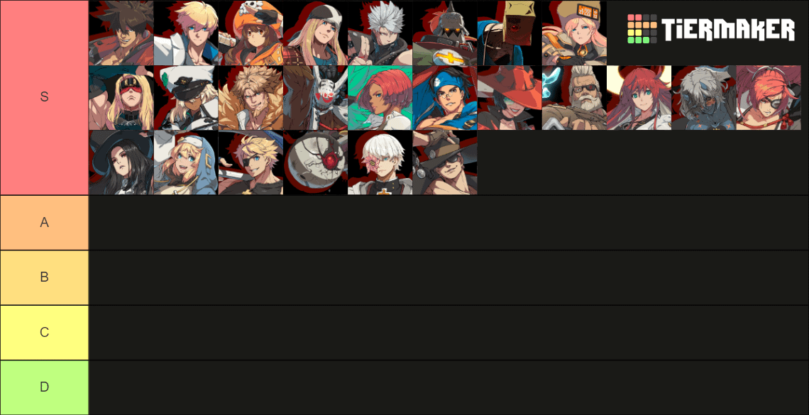 strive tier list maker