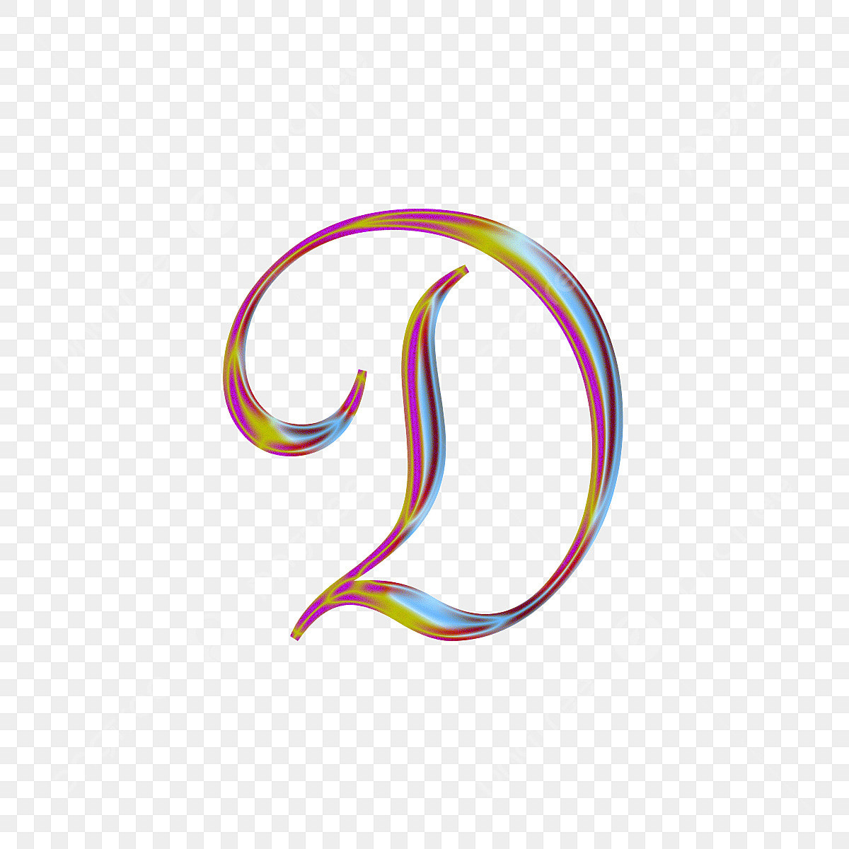 stylish d letter images