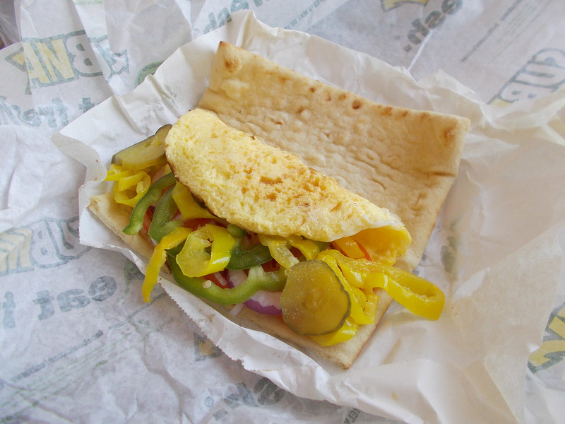 subway flatbread nutrition information