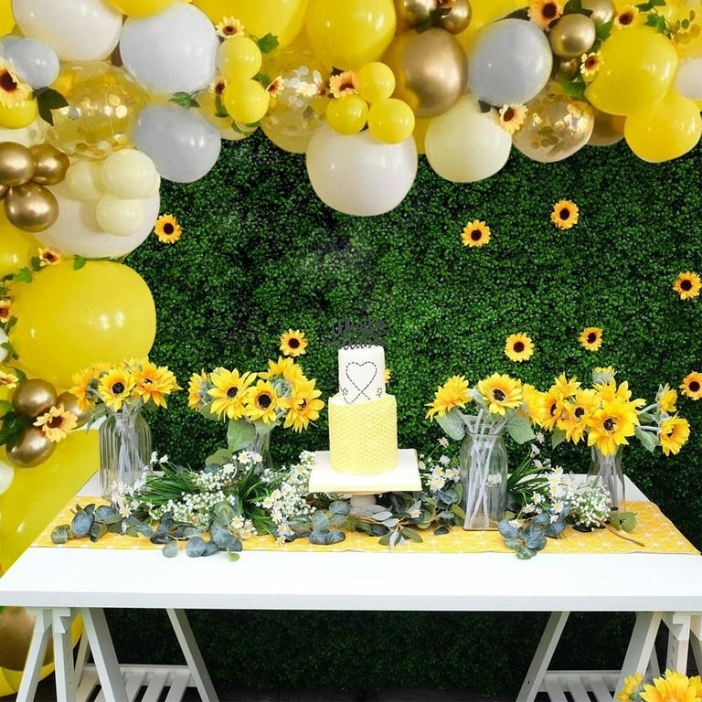 sunflower party decorations