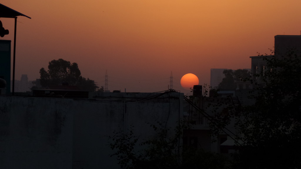 sunrise time today in delhi