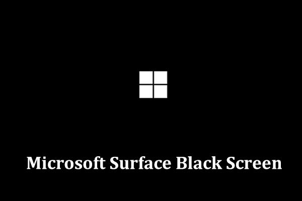 surface pro screen blacking out