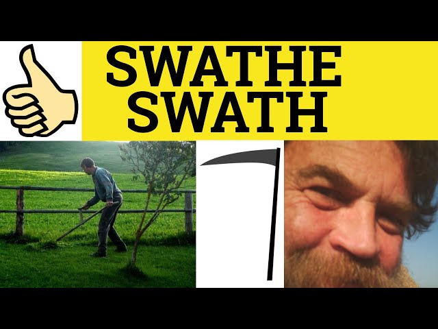 swathe meaning