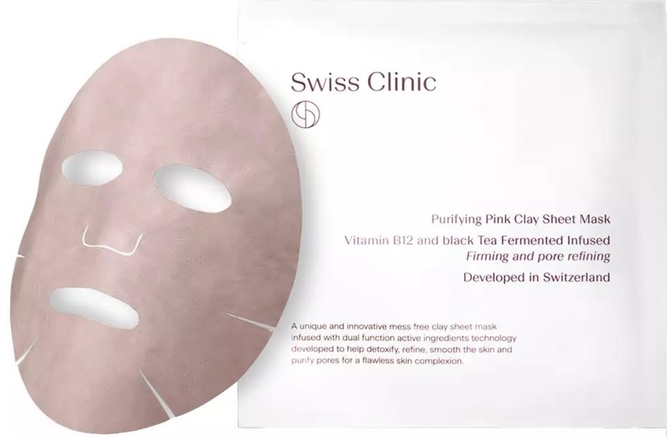 swiss clinic pink clay mask