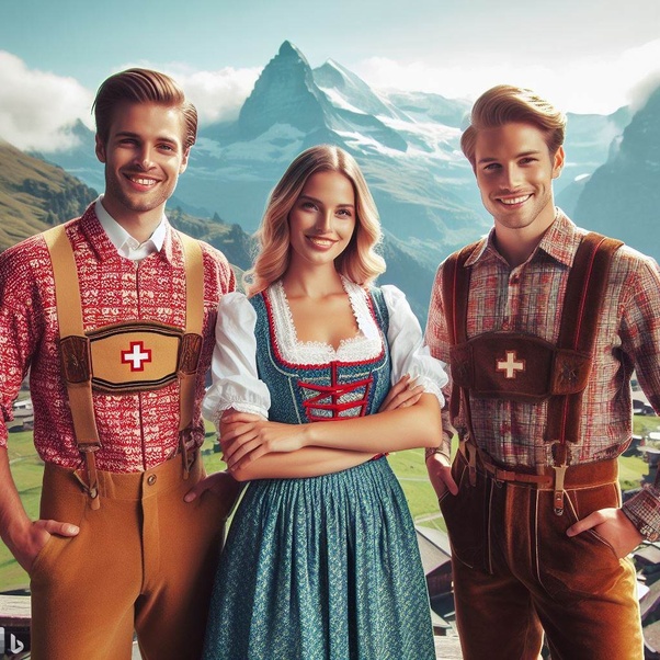 swiss traditional outfit