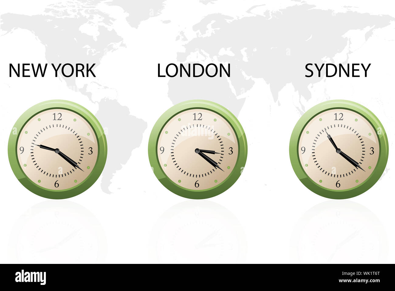 sydney and new york time difference