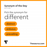 synonym for distinct