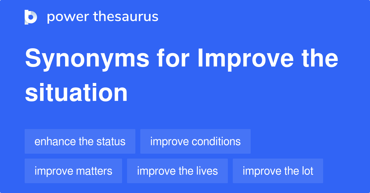 synonym improvement