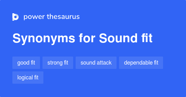 synonyms of fit