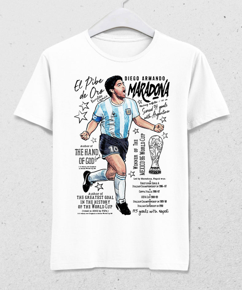 t-shirt maradona