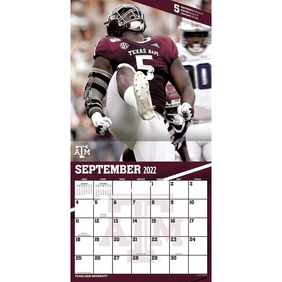 tamu calendar fall 2023