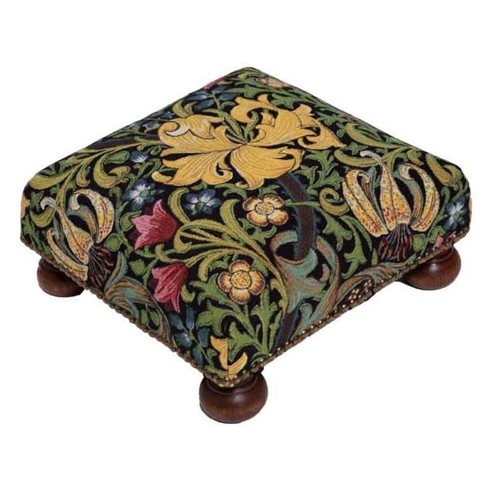 tapestry footstool