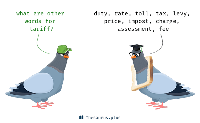 tariff synonym