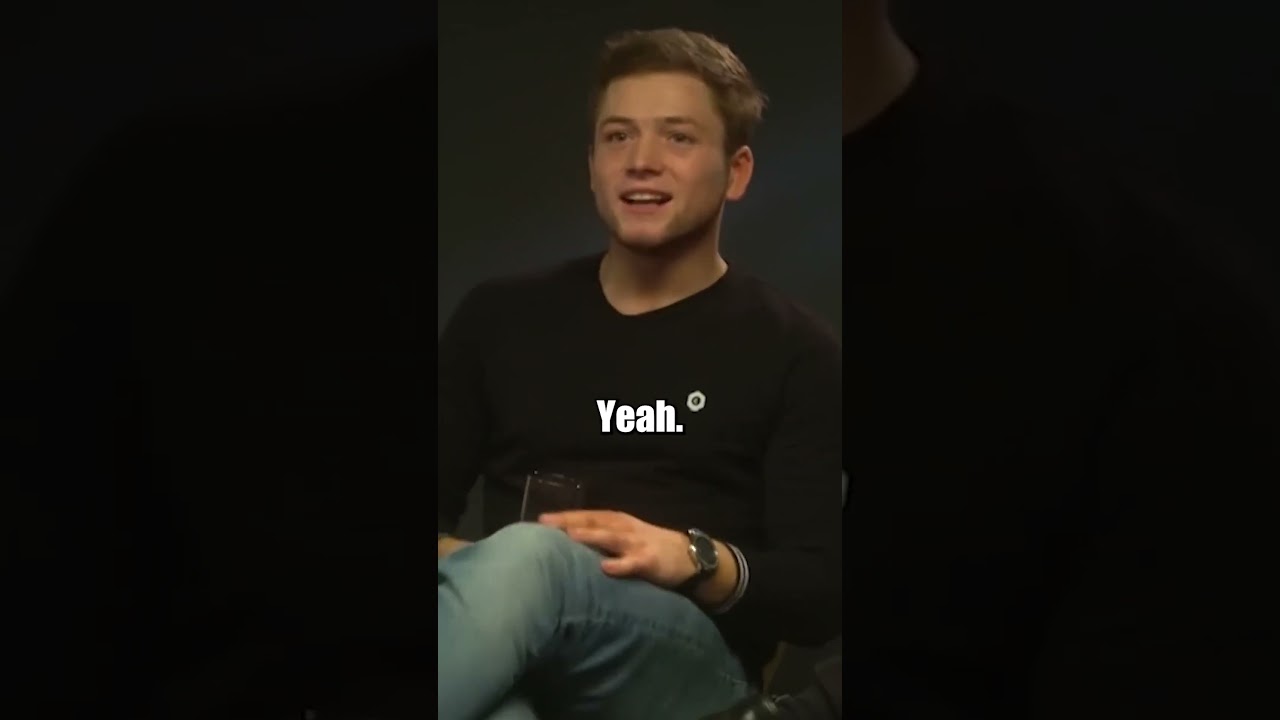 taron egerton interview the hook