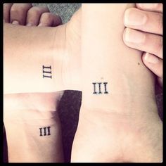 tattoo ideas for triplets