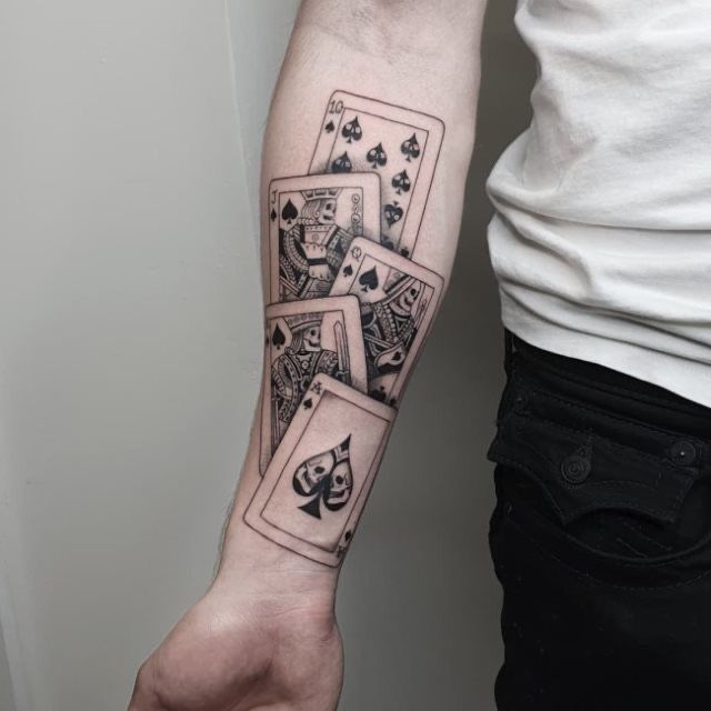 tatuaje cartas