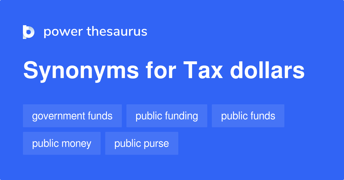 tax thesaurus