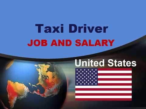 taxi driver salary in usa