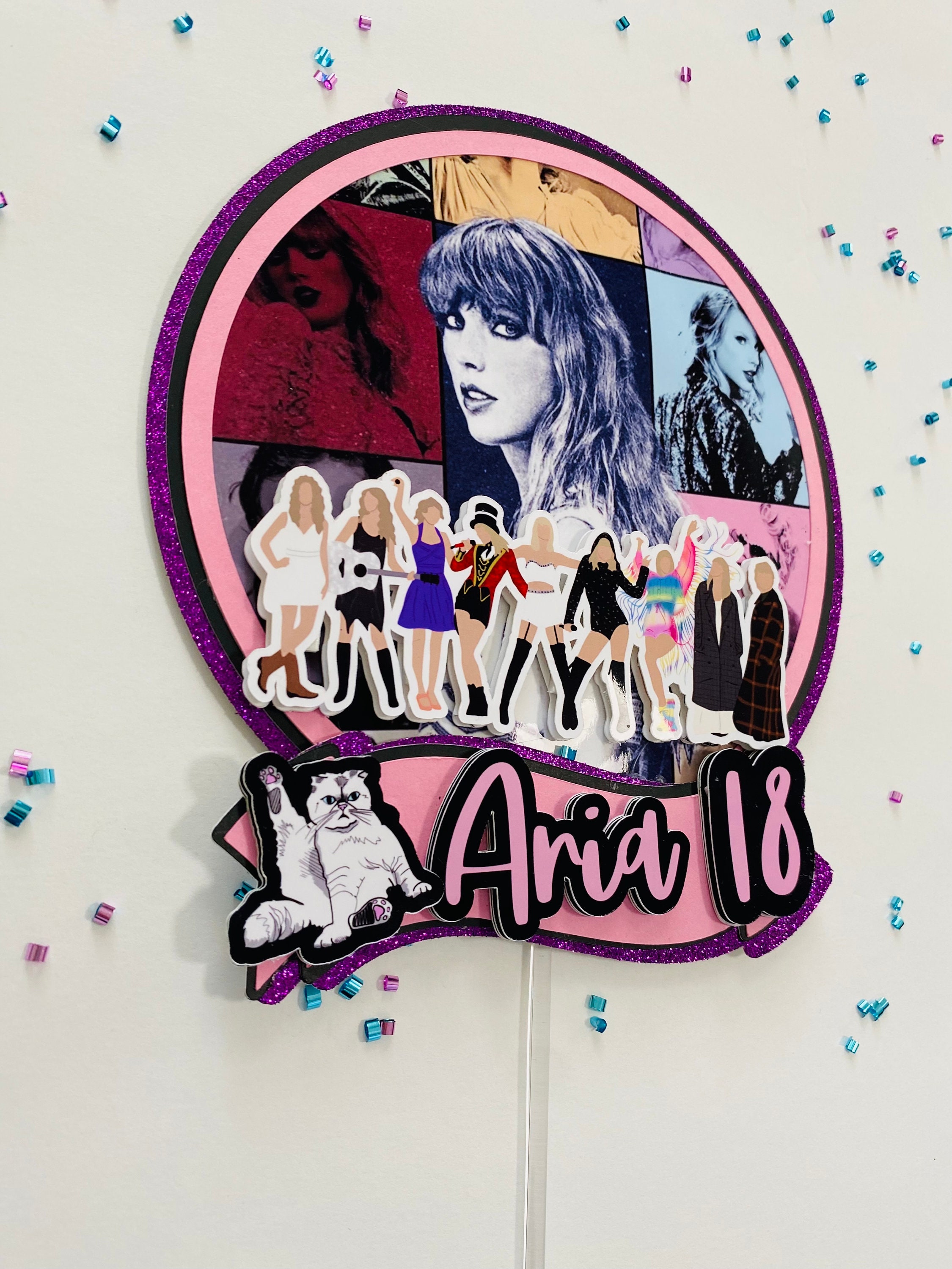 taylor swift cake topper